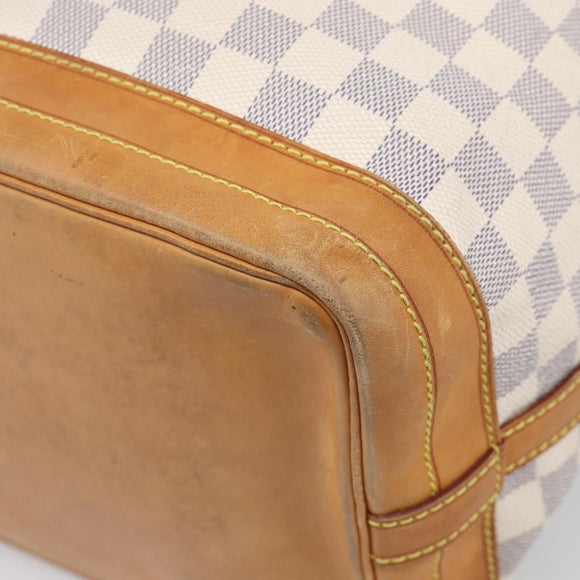 LOUIS VUITTON Damier Azur Noe Shoulder Bag N42222 LV Auth ka7105A