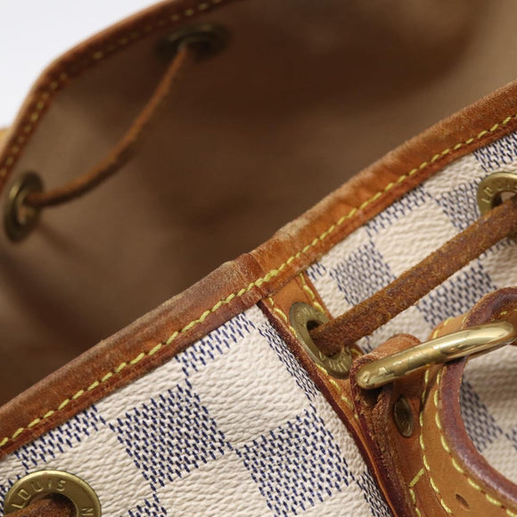 LOUIS VUITTON Damier Azur Noe Shoulder Bag N42222 LV Auth ka7105A