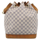LOUIS VUITTON Damier Azur Noe Shoulder Bag N42222 LV Auth ka7105A-3