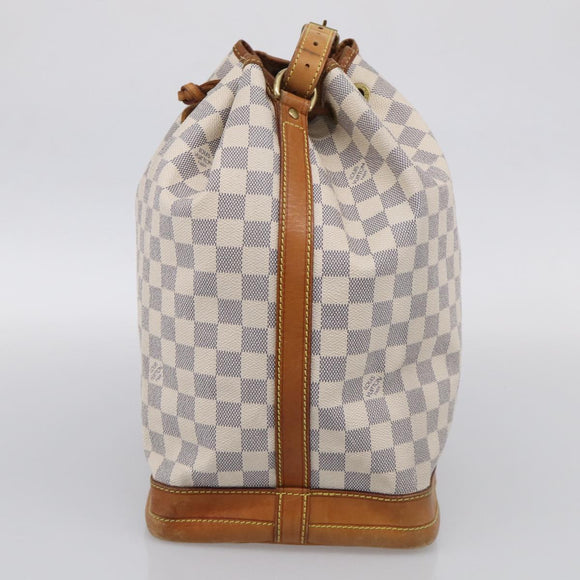 LOUIS VUITTON Damier Azur Noe Shoulder Bag N42222 LV Auth ka7105A