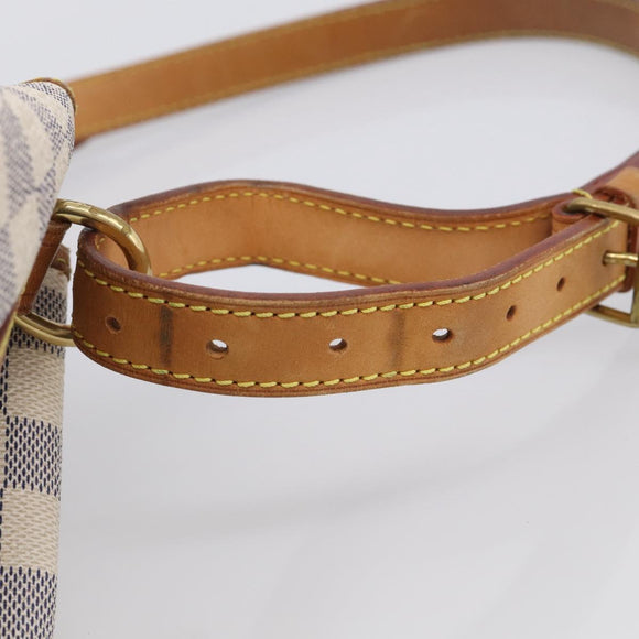 LOUIS VUITTON Damier Azur Noe Shoulder Bag N42222 LV Auth ka7105A