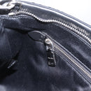 Miu Miu Shoulder Bag Sequin Black Silver Auth ka7107V-20