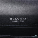 BVLGARI Serpenti Forever Top Handle Bag Patent Leather 2way Green Auth ka7108M-24