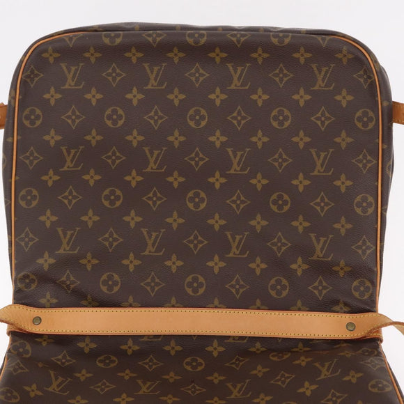 LOUIS VUITTON Monogram Saumur 35 Shoulder Bag M42254 LV Auth ka7109A