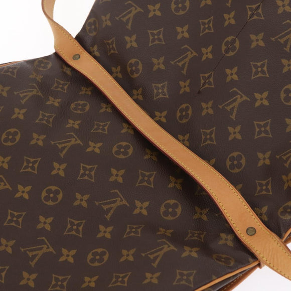 LOUIS VUITTON Monogram Saumur 35 Shoulder Bag M42254 LV Auth ka7109A