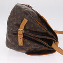 LOUIS VUITTON Monogram Saumur 35 Shoulder Bag M42254 LV Auth ka7109A-5