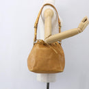 LOUIS VUITTON Epi Petit Noe Shoulder Bag Yellow M44109 LV Auth ka711-20