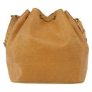 LOUIS VUITTON Epi Petit Noe Shoulder Bag Yellow M44109 LV Auth ka711-2