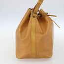 LOUIS VUITTON Epi Petit Noe Shoulder Bag Yellow M44109 LV Auth ka711-3