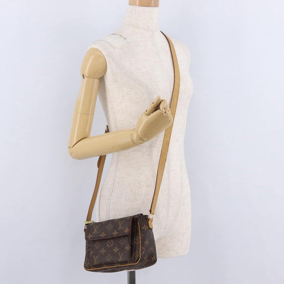 LOUIS VUITTON Monogram Viva Cite PM Shoulder Bag M51165 LV Auth ka7110A