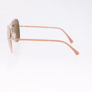 CHANEL Sunglasses Plastic Pink Gold CC Auth ka7113-7