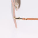 CHANEL Sunglasses Plastic Pink Gold CC Auth ka7113-8