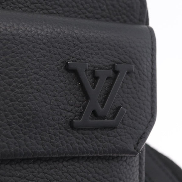 LOUIS VUITTON Aerogram Phone Pouch Shoulder Bag Leather M57089 LV Auth ka7116V