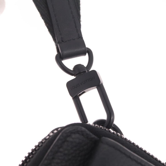 LOUIS VUITTON Aerogram Phone Pouch Shoulder Bag Leather M57089 LV Auth ka7116V