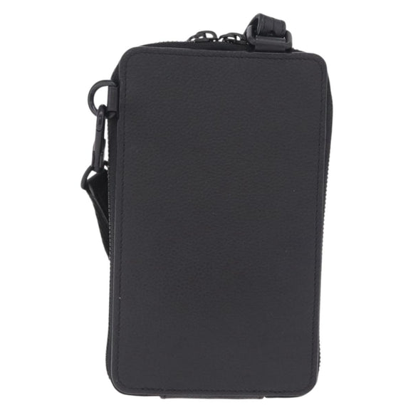 LOUIS VUITTON Aerogram Phone Pouch Shoulder Bag Leather M57089 LV Auth ka7116V