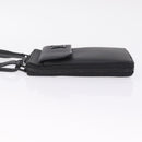 LOUIS VUITTON Aerogram Phone Pouch Shoulder Bag Leather M57089 LV Auth ka7116V-5