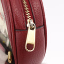 GUCCI GG Supreme Ophidia Web Sherry Line Backpack PVC Beige 598661 Auth ka7119M-15