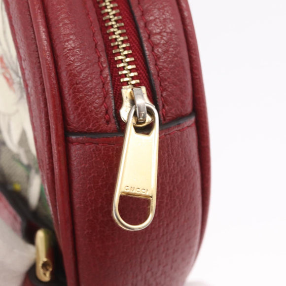 GUCCI GG Supreme Ophidia Web Sherry Line Backpack PVC Beige 598661 Auth ka7119M