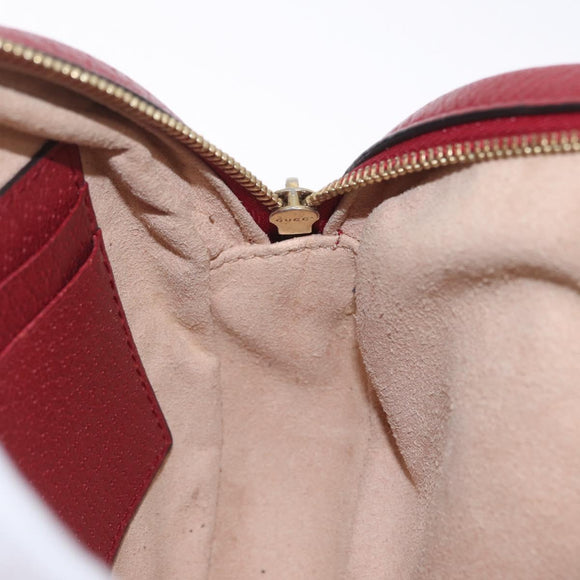 GUCCI GG Supreme Ophidia Web Sherry Line Backpack PVC Beige 598661 Auth ka7119M
