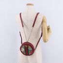 GUCCI GG Supreme Ophidia Web Sherry Line Backpack PVC Beige 598661 Auth ka7119M-23