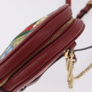 GUCCI GG Supreme Ophidia Web Sherry Line Backpack PVC Beige 598661 Auth ka7119M-6