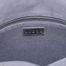 LOEWE Anagram Tote Bag Canvas Beige Silver Auth ka7122-15