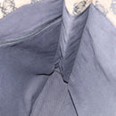 LOEWE Anagram Tote Bag Canvas Beige Silver Auth ka7122-17