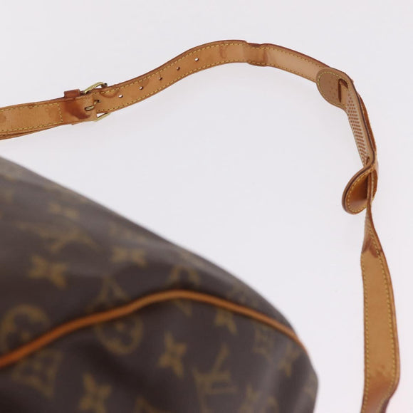 LOUIS VUITTON Monogram Keepall Bandouliere55 Boston Bag M41414 LV Auth ka7123