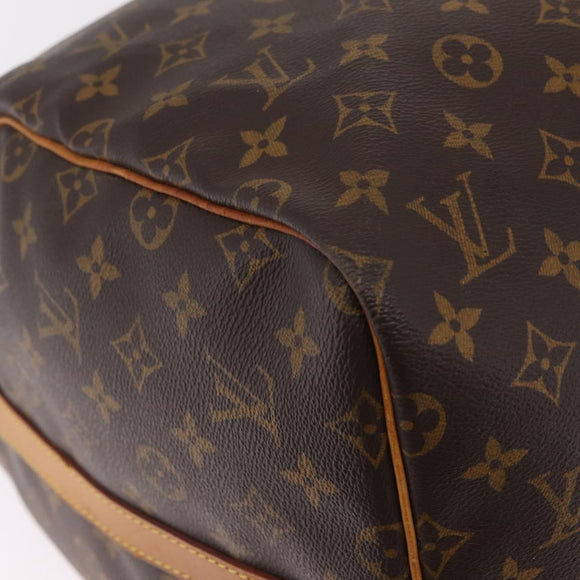 LOUIS VUITTON Monogram Keepall Bandouliere55 Boston Bag M41414 LV Auth ka7123
