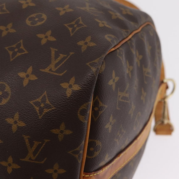 LOUIS VUITTON Monogram Keepall Bandouliere55 Boston Bag M41414 LV Auth ka7123