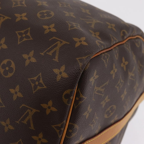 LOUIS VUITTON Monogram Keepall Bandouliere55 Boston Bag M41414 LV Auth ka7123