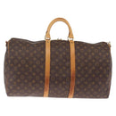 LOUIS VUITTON Monogram Keepall Bandouliere55 Boston Bag M41414 LV Auth ka7123-4