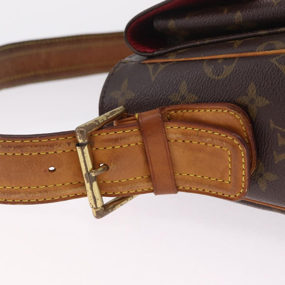 LOUIS VUITTON Monogram Viva Cite GM Shoulder Bag M51163 LV Auth ka7125A