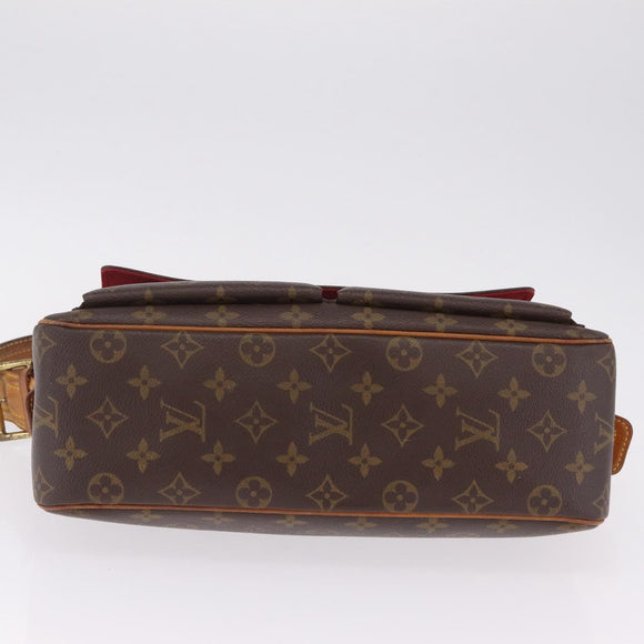LOUIS VUITTON Monogram Viva Cite GM Shoulder Bag M51163 LV Auth ka7125A