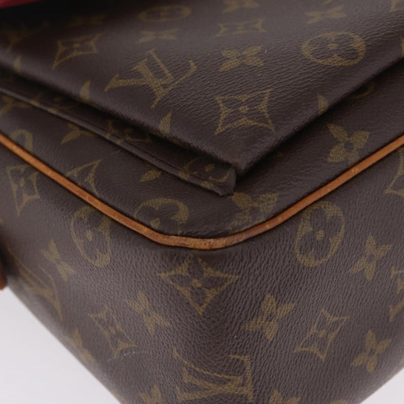 LOUIS VUITTON Monogram Viva Cite GM Shoulder Bag M51163 LV Auth ka7125A
