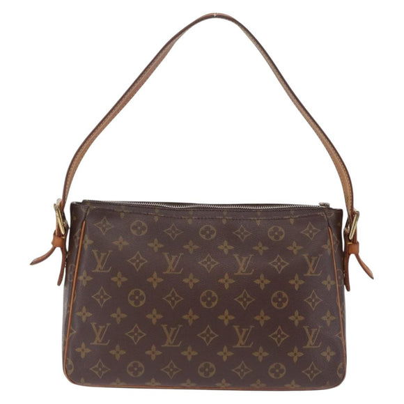 LOUIS VUITTON Monogram Viva Cite GM Shoulder Bag M51163 LV Auth ka7125A