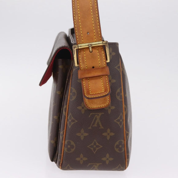 LOUIS VUITTON Monogram Viva Cite GM Shoulder Bag M51163 LV Auth ka7125A