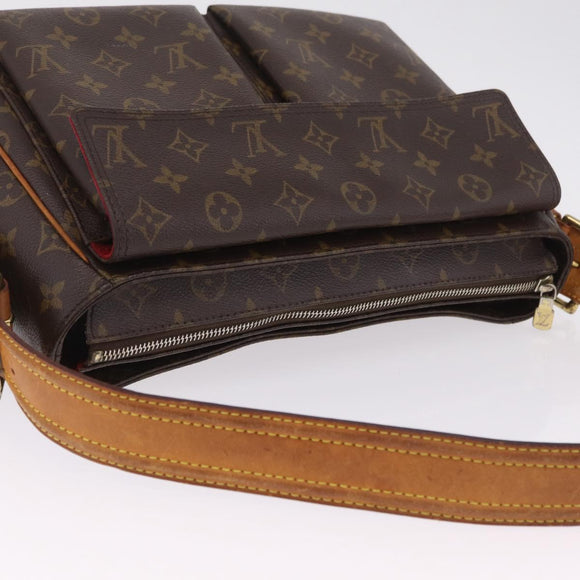 LOUIS VUITTON Monogram Viva Cite GM Shoulder Bag M51163 LV Auth ka7125A