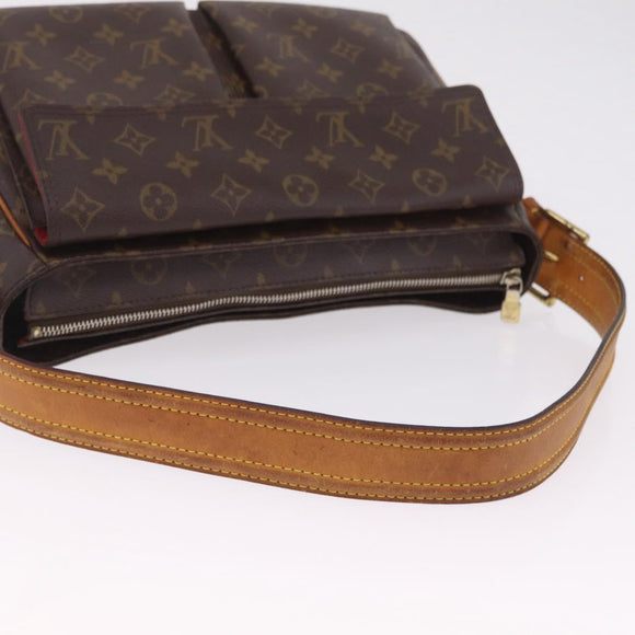 LOUIS VUITTON Monogram Viva Cite GM Shoulder Bag M51163 LV Auth ka7125A