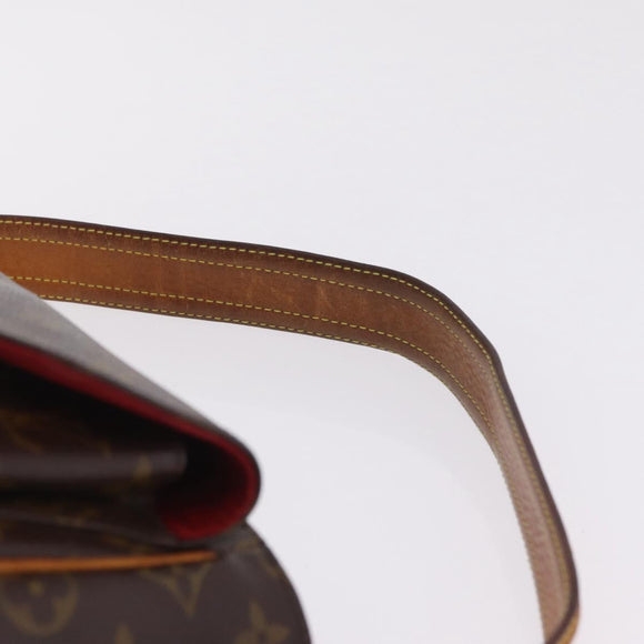 LOUIS VUITTON Monogram Viva Cite GM Shoulder Bag M51163 LV Auth ka7125A
