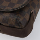 LOUIS VUITTON Damier Ebene Brooklyn MM Shoulder Bag N51211 LV Auth ka7126-11