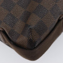 LOUIS VUITTON Damier Ebene Brooklyn MM Shoulder Bag N51211 LV Auth ka7126-14