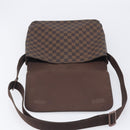 LOUIS VUITTON Damier Ebene Brooklyn MM Shoulder Bag N51211 LV Auth ka7126-17