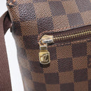 LOUIS VUITTON Damier Ebene Brooklyn MM Shoulder Bag N51211 LV Auth ka7126-23