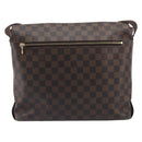 LOUIS VUITTON Damier Ebene Brooklyn MM Shoulder Bag N51211 LV Auth ka7126-3