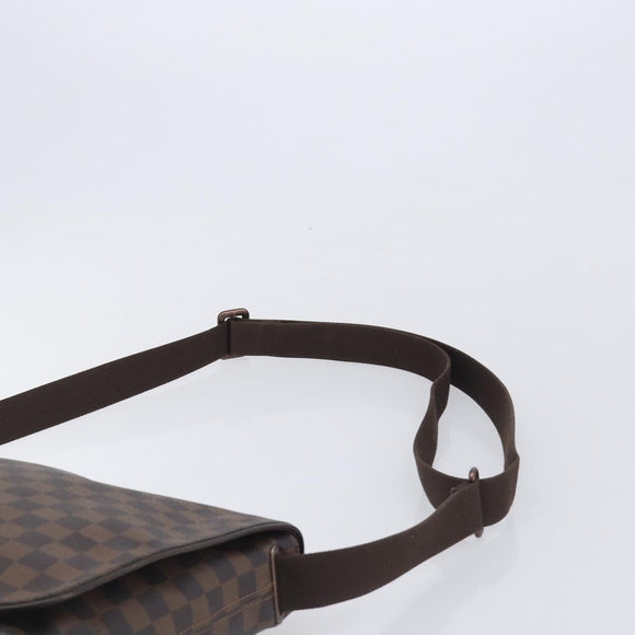 LOUIS VUITTON Damier Ebene Brooklyn MM Shoulder Bag N51211 LV Auth ka7126