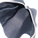 MCM Vicetos Logogram Shoulder Bag PVC Leather Black Silver Auth ka7130-18