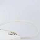 Christian Dior Lady Dior Hand Bag Leather 2way White Silver Auth ka7132-11