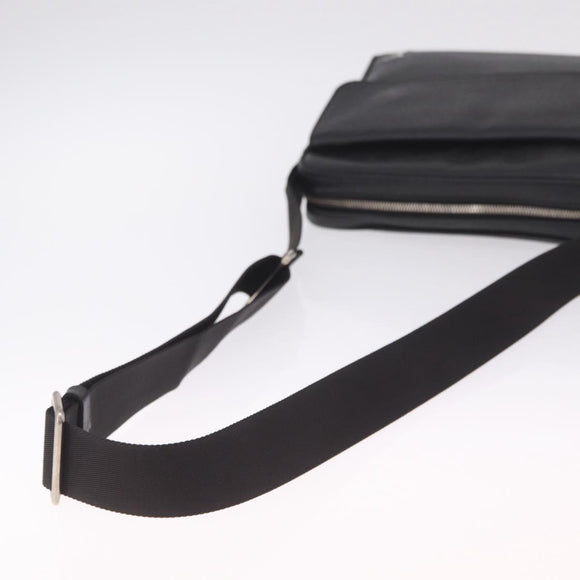 LOUIS VUITTON Taiga Alex Messenger Bag Black Noir M30260 LV Auth ka7133A