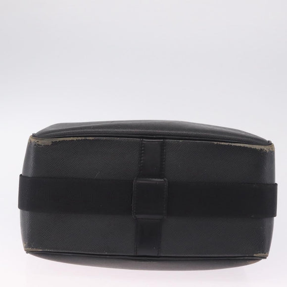 LOUIS VUITTON Taiga Reporter PM Shoulder Bag Ardoise M30152 LV Auth ka7136